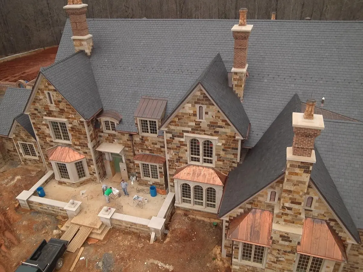 Craftsman Roofing Gutter Guard Installation project in Liberty Hall